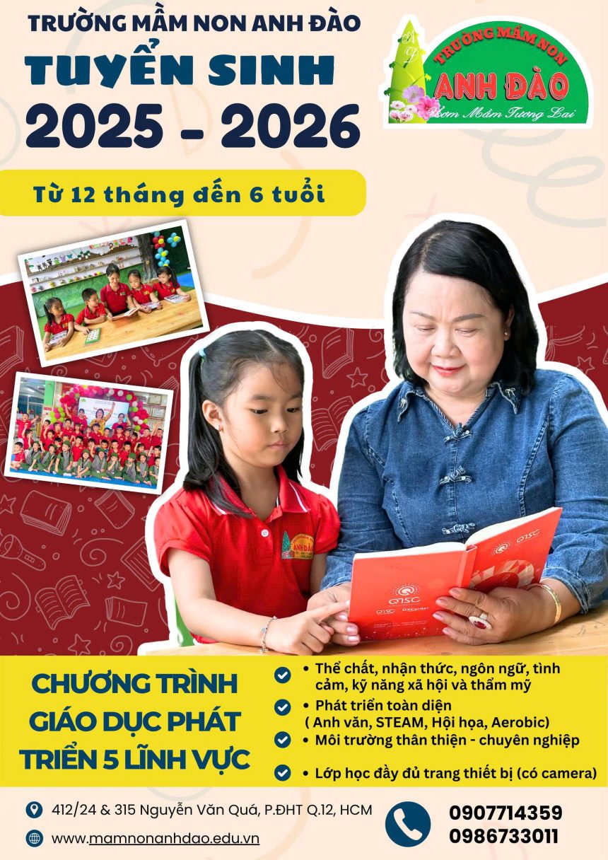 Tuyển sinh và Bảng học phí Năm học 2025-2026